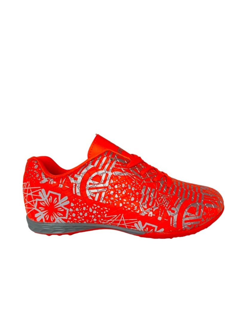 Youth tartan five-a-side lace-up football shoes - Image 2