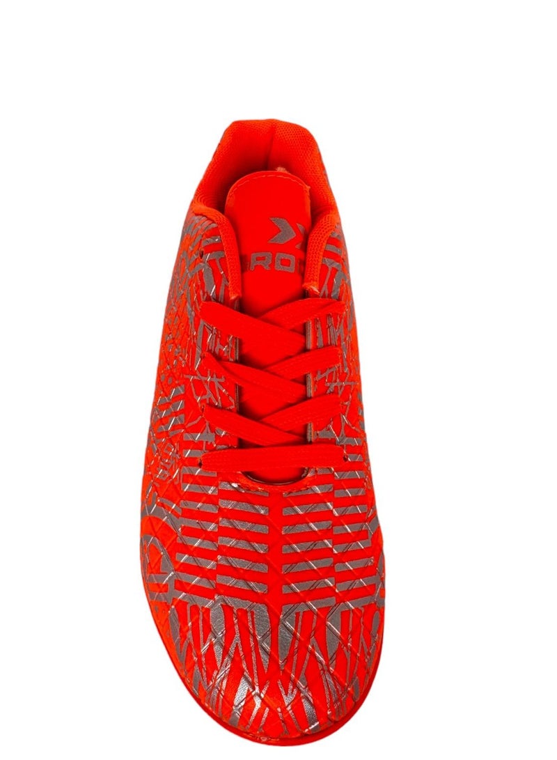 Youth tartan five-a-side lace-up football shoes - Image 3