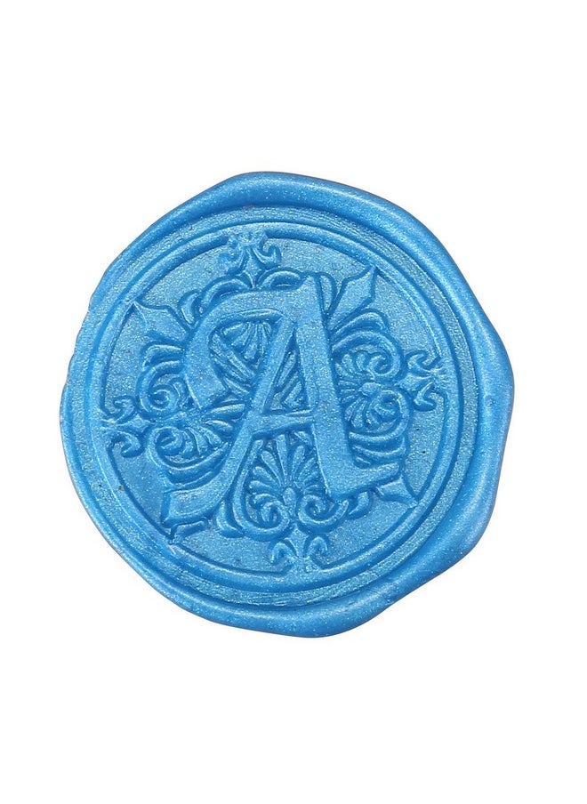 Mornajina Classic Wooden Letter A Alphabet Letter Initial Wax Classic Sealing Wax Seal Stamp  - Image 4