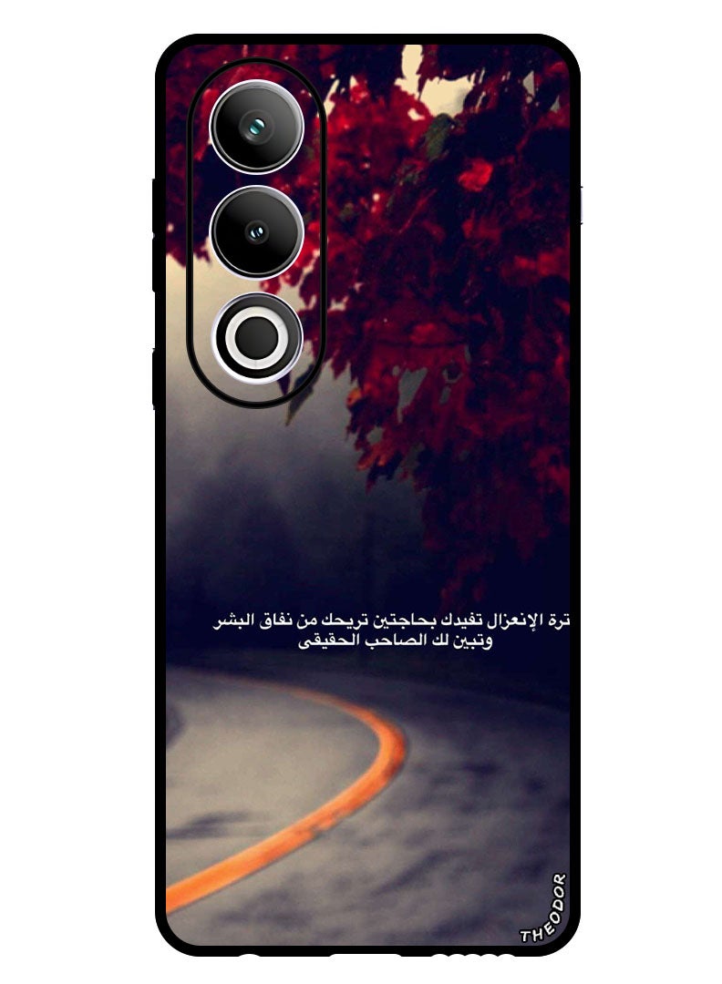 Theodor Protective Case Anti Scratch Shock Proof Bumper Cover For OnePlus Ace 3V arabic quoteee - Image 1
