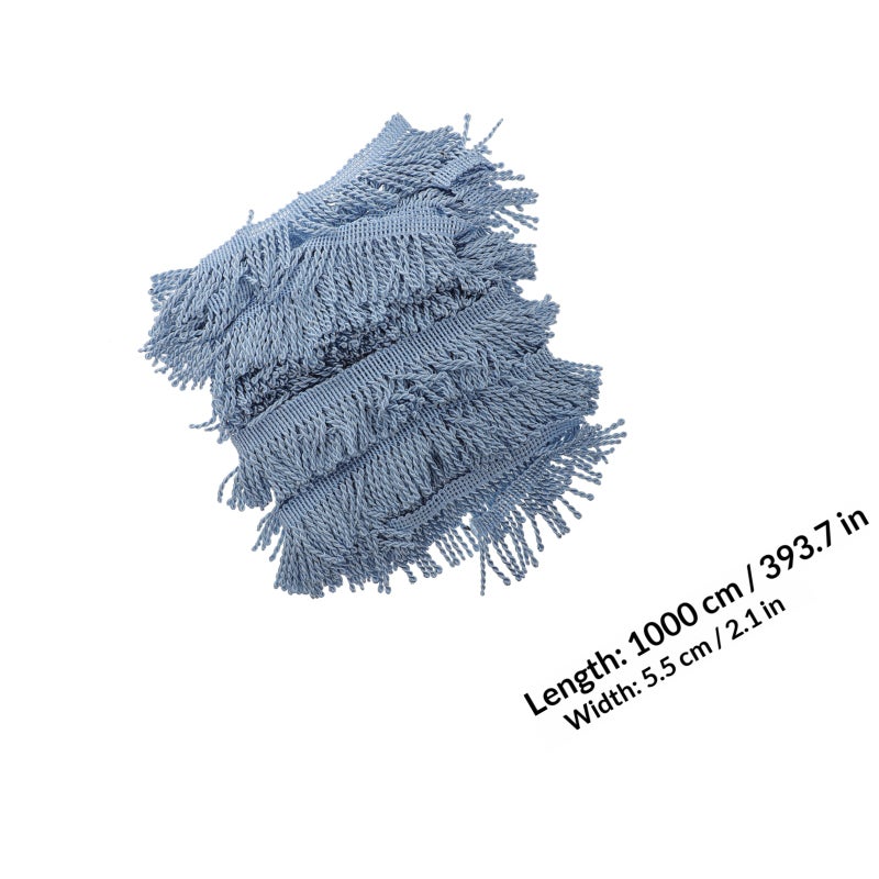 1 Roll Fringed Trim Tassel Trim Elegant DIY Sewing Material for Curtain Making - Image 2
