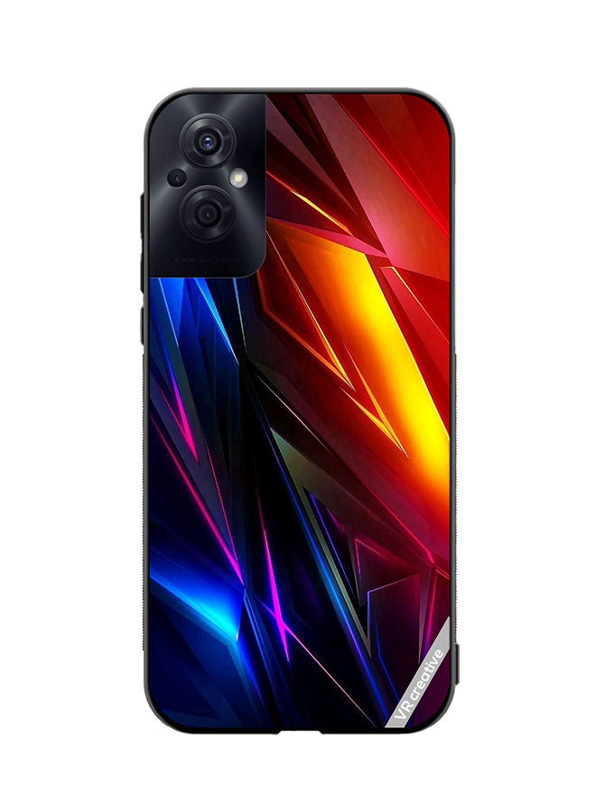 VR CREATIVE Protective Case Cover For Oppo Reno8 Z Multicolor Design - Image 1