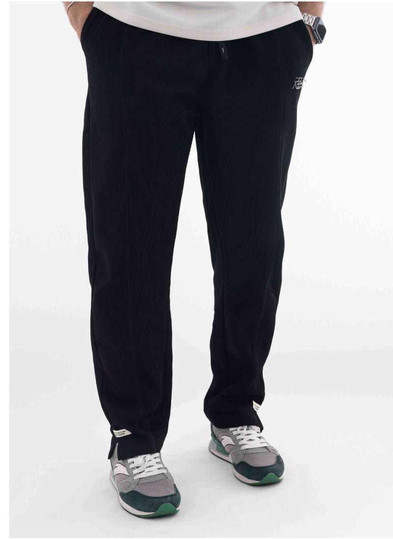 Everest Black Oversized Men's Tracksuit  - Image 1