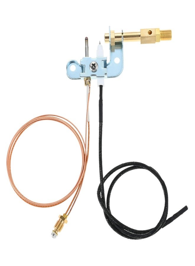 Hicello 110803-02 LPG Pilot ODS Repair Kit for DESA Vent-Free Propane Heaters & Fireplaces - Replacement Pilot Bracket, Thermocouple & Igniter Wire - Compatible with GP30, GWP30, WMP20T & More - Image 1