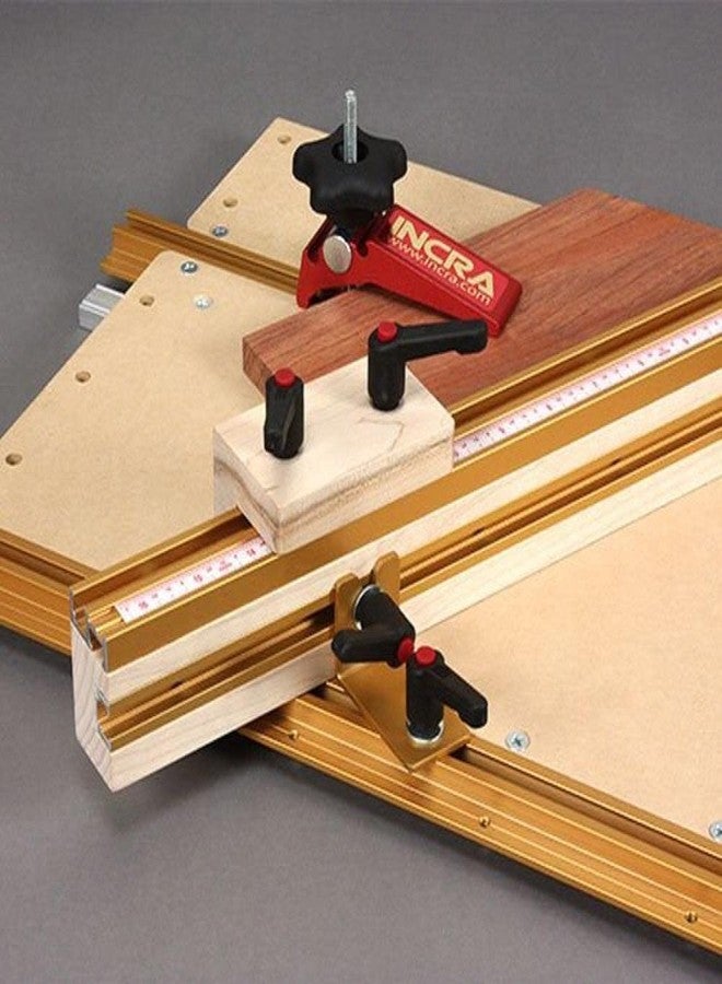 Incra BKNOBS2 Build-It Ratchet Lever Knob Kit, Black - Image 3