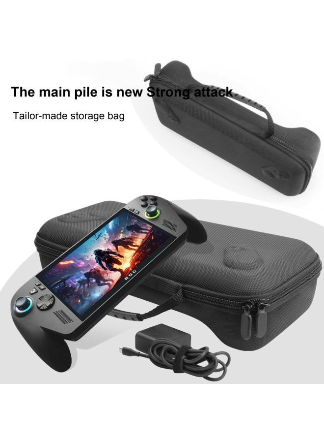 Carrying Case for ROG Xbox Ally/ROG Xbox Ally X Handheld Gaming Console, Hard Shell Travel Storage Bag Portable Organizer EVA Shockproof Protective Cover Game Console Accessories - Image 5
