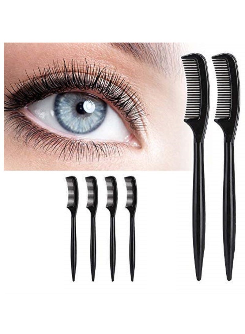 Excefore 10Pcs Eyelash Comb Set Portable Teeth Eyebrow Comb for Mascara Makeup Application Eye Lashes Separator Tool - Image 5