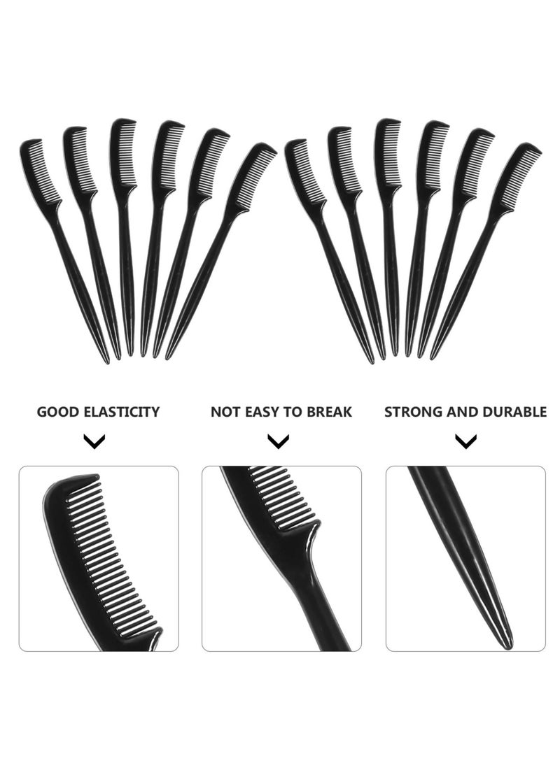 Excefore 10Pcs Eyelash Comb Set Portable Teeth Eyebrow Comb for Mascara Makeup Application Eye Lashes Separator Tool - Image 3