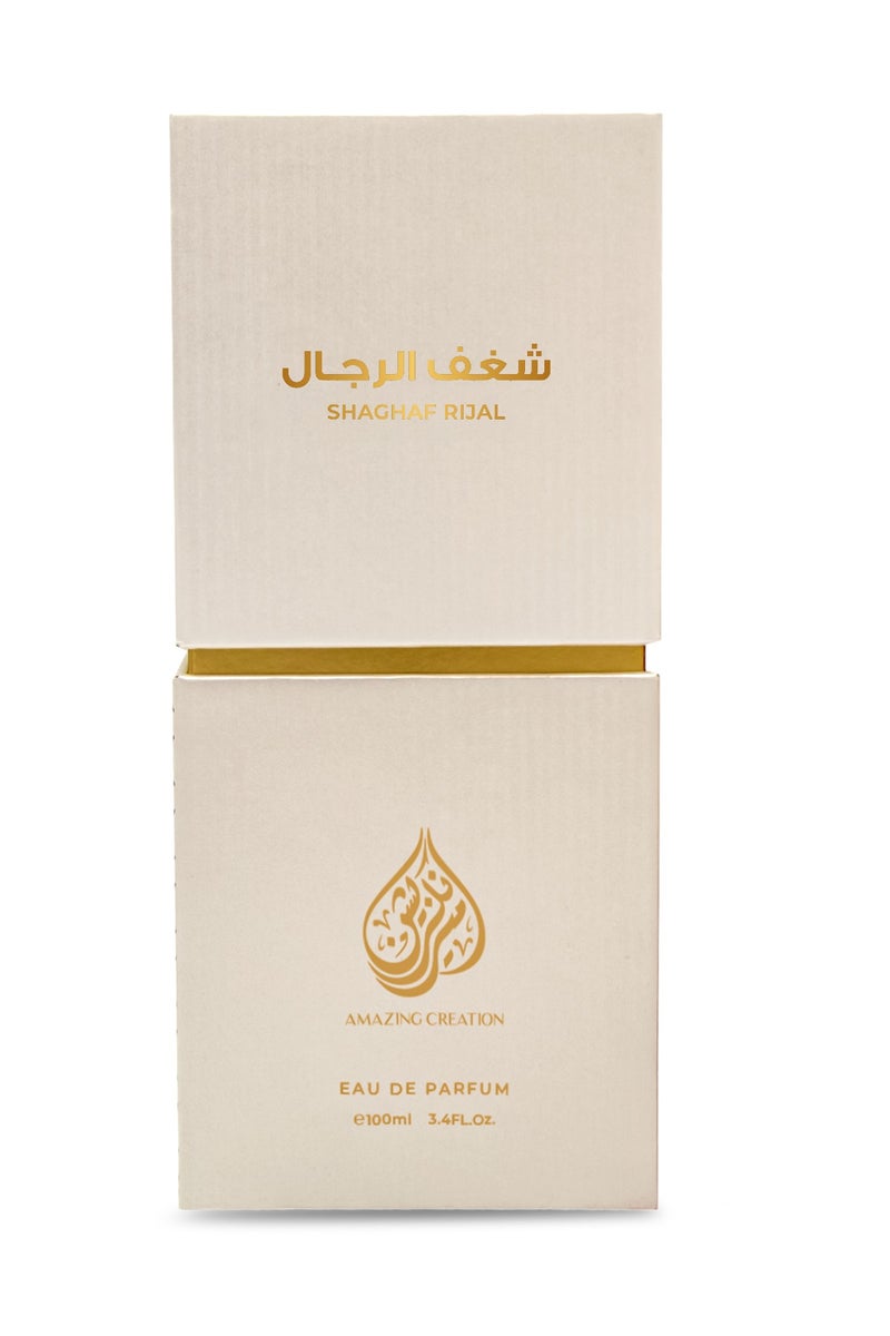 Amazing Creation Shaghaf Rijal EDP For Men 100ml - Image 3