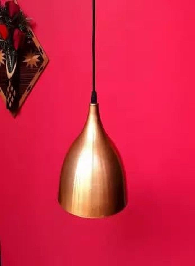 Areezo Modern Decorative Hanging Pendant Light for Living Room, Dining Area, Kitchen Island, Bedroom & Home Décor (21 Gold, Pack of 3) - Image 4