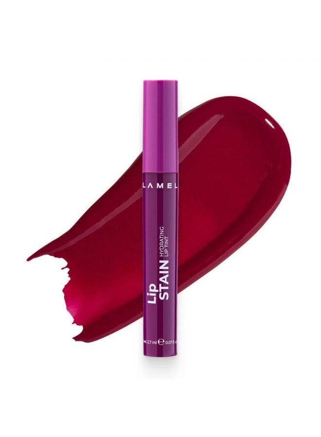Lamel Lip Stain Hydrating Lip Tint 04 Temptation 2.7ml - Image 2
