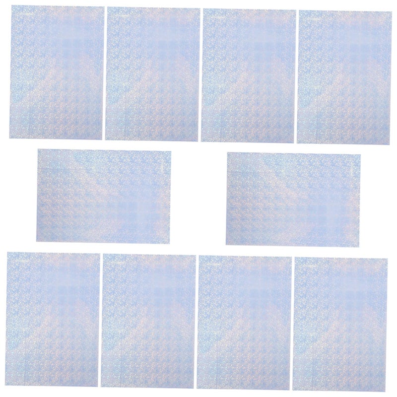 Waterproof Glossy Photo Paper 10 Sheets Rainbow Printable Thick Printing Paper - Image 2