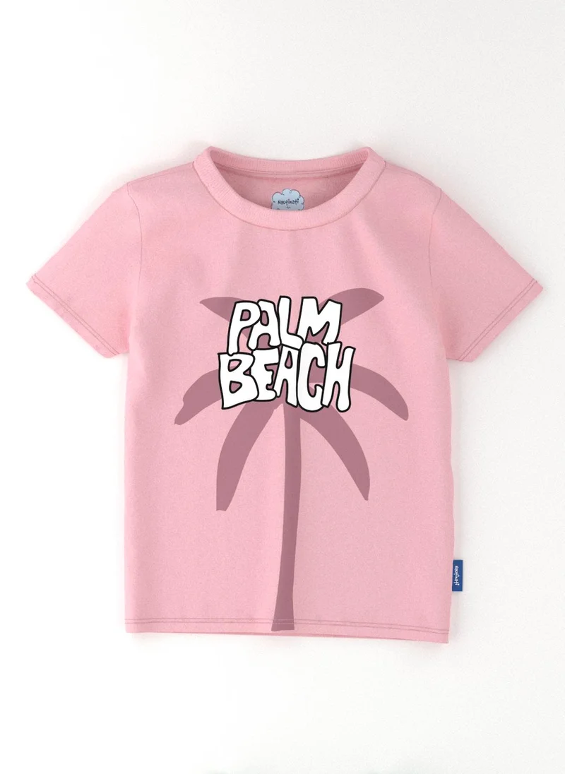 Nautinati Nautinati Boys' Pack of 2 Cotton Beach Graphic Printed T-shirts