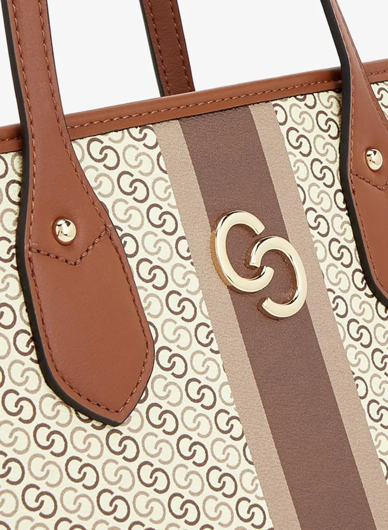Celeste TAUPE Monogram Tote Bag With Crossbody Bag And Pouch for Women | Best Price UAE