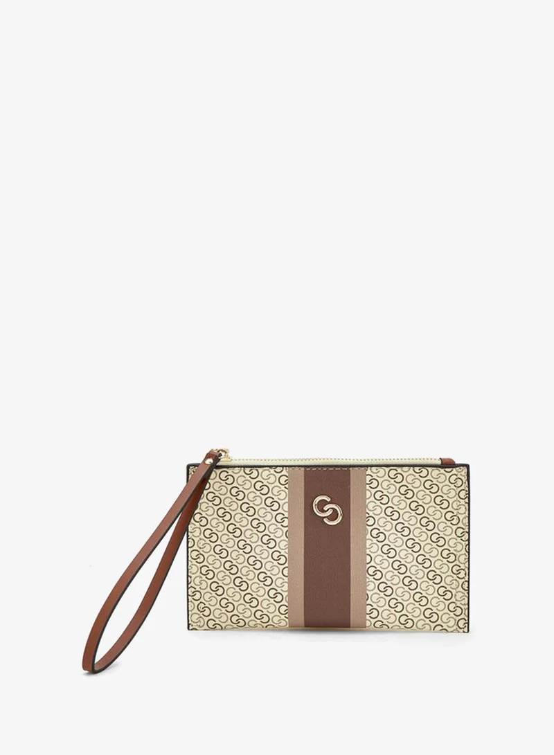 Celeste TAUPE Monogram Tote Bag With Crossbody Bag And Pouch for Women | Best Price UAE