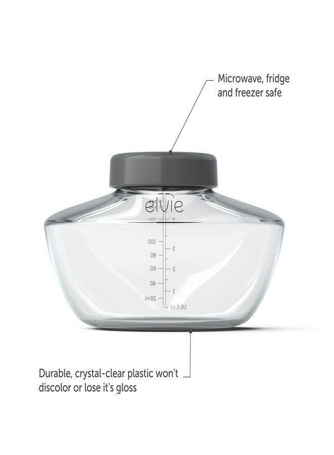 Elvie Pump - Breastmilk Storage Bottles - BPA Free - Breast Feeding Essentials - 3 Pack - Image 2