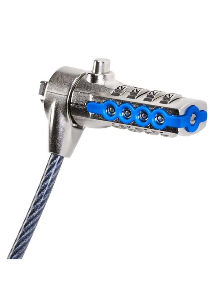 Targus - Targus DEFCON T-Lock Resettable Combination Cable Lock for Laptop Computer and Desktop Security Cable (PA410E) - Image 1