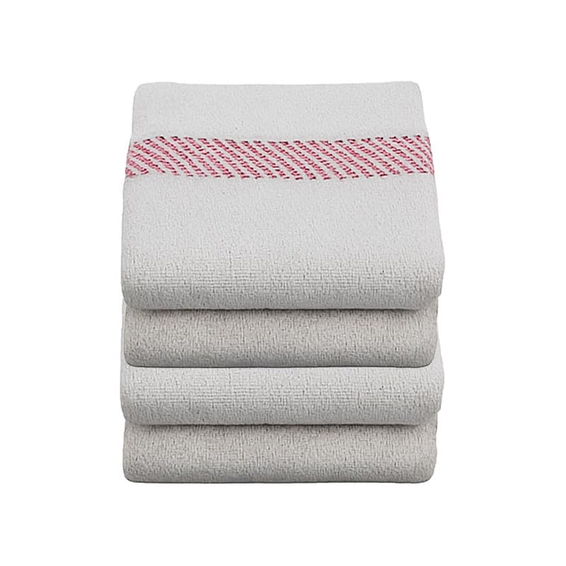 Flere 100% Cotton Floor Cleaning Pocha – High Absorbency & Durable Reusable Cloth, 24" x 24" Multipurpose Mop Cloth (Pack of 4) - Image 1