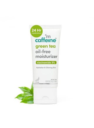 Green Tea Oilfree Moisturizer With 5% Niacinamide; Hyaluronic Acid For 24H Hydration & Glowing Skin| Reduce Blemishes & Acne Marks; Antioxidant Rich & Lightweight; For Oily Skin 50 Ml - pzsku/ZDA39DC2D89076BA40C38Z/45/_/1682332642/740f702c-55da-429a-b957-8616310a94d1