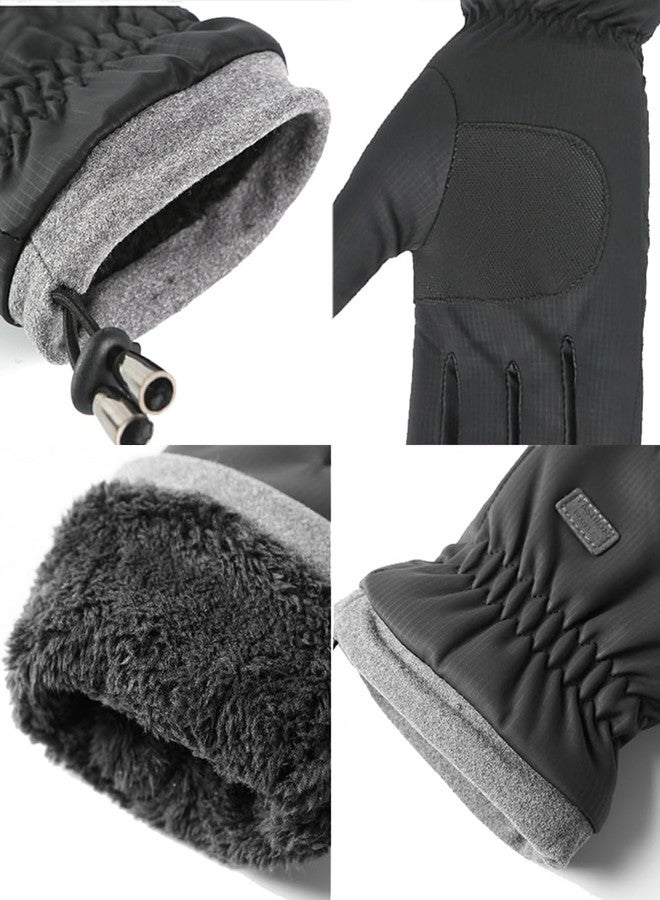 إيوهاك قفازات التزلج للرجال والنساء من إيوهاك، قفازات شتوية دافئة مقاومة للماء تعمل باللمس، مناسبة لركوب الدراجات والجري والقيادة والتزلج. - Image 3
