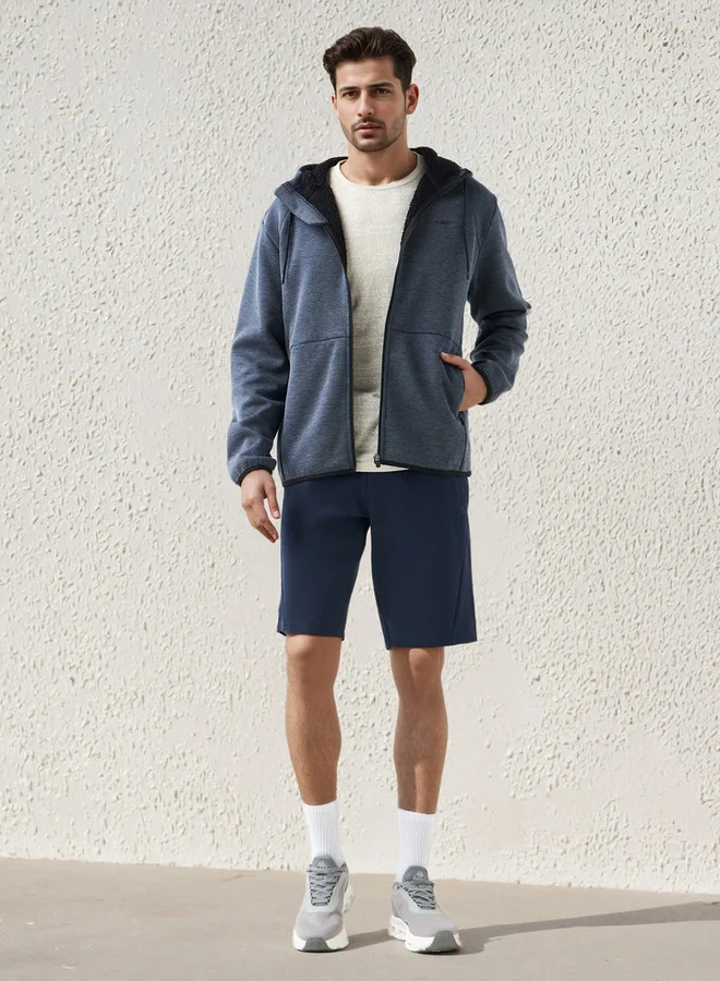 ADOT by Splash Panel Detail Performance Shorts with Drawstring Waist