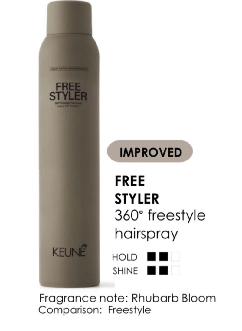 Keune Style Freestyle Spray N86 - New Name: Free Styler (3 Options) - Image 3