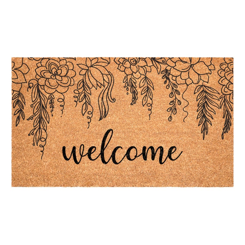 Calloway Mills Floral Vine Welcome (17 x 29) - Image 1