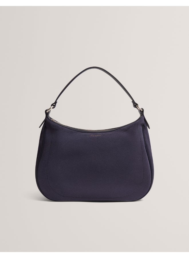 Ted Baker Webbing Suede Hobo Bag - Image 1