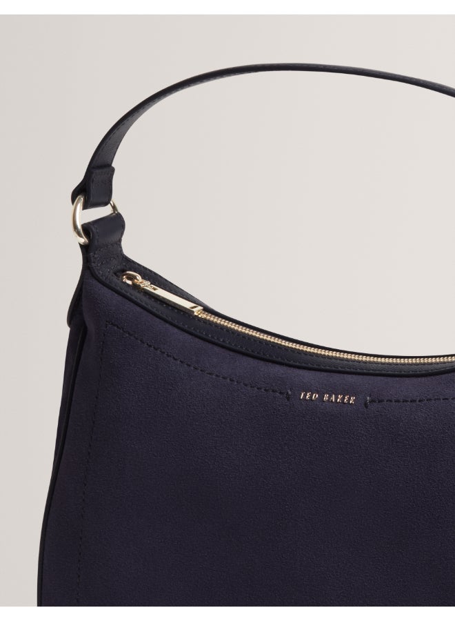 Ted Baker Webbing Suede Hobo Bag - Image 3