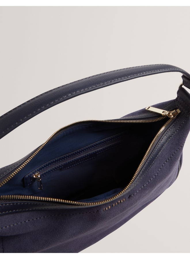Ted Baker Webbing Suede Hobo Bag - Image 5