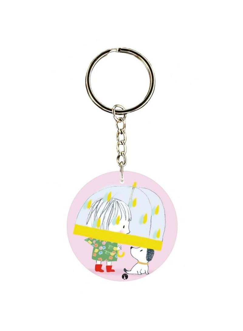 RKN Cartoon Themed Single Sided Keychain