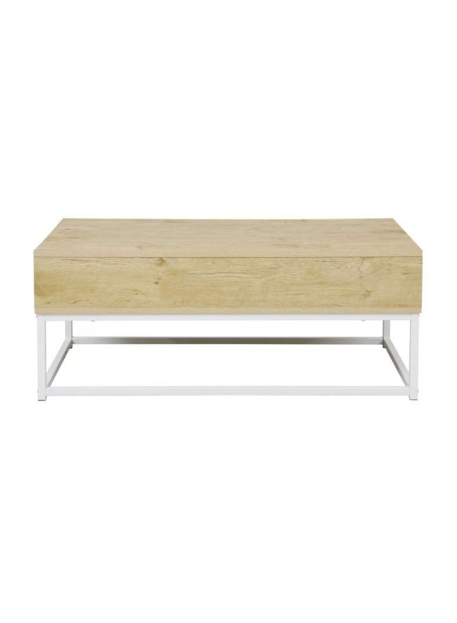 Pan Home Lionel Coffee Table Natural & White - Image 3