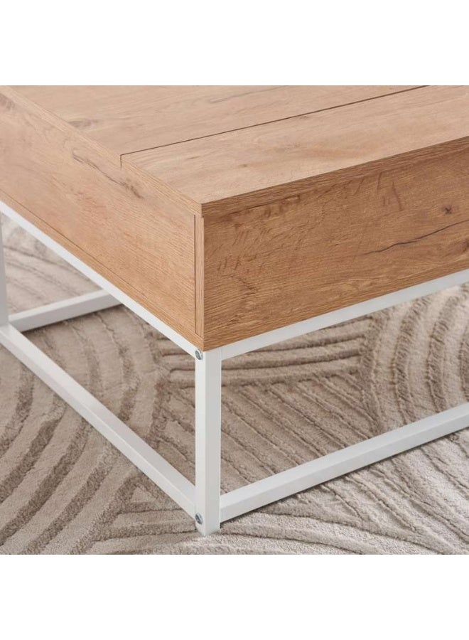 Pan Home Lionel Coffee Table Natural & White - Image 5