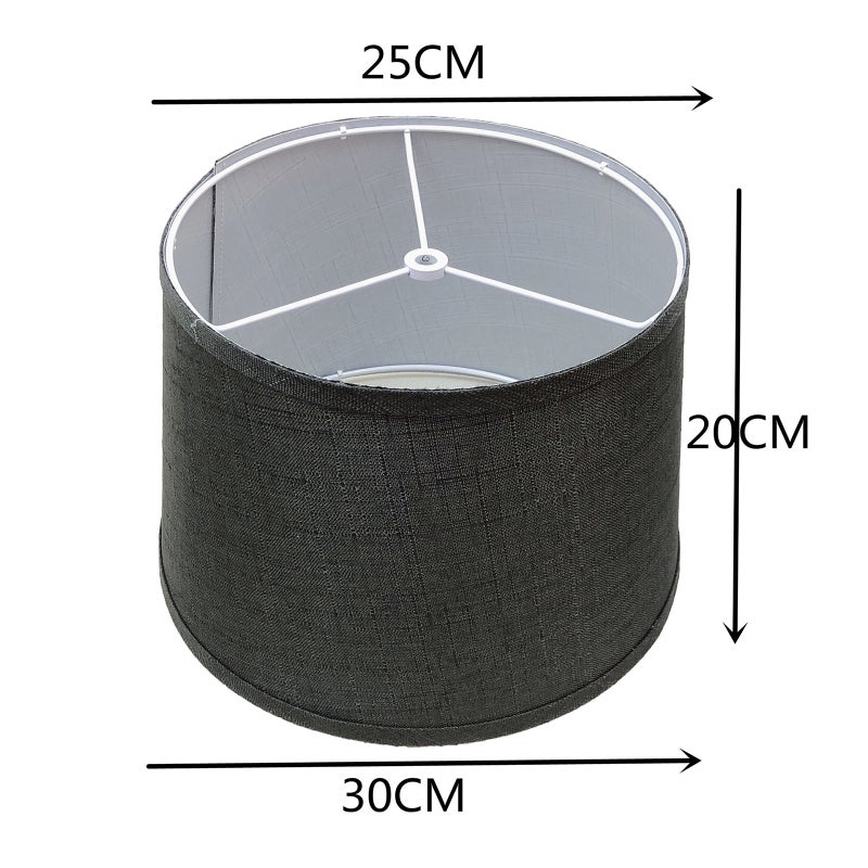 Linen Lampshade: Beige, Detachable Design, Foldable Structure - Soft Even Light Diffusion Removable Folding Lampshade for DIY Enthusiasts, Home Decor - Image 4