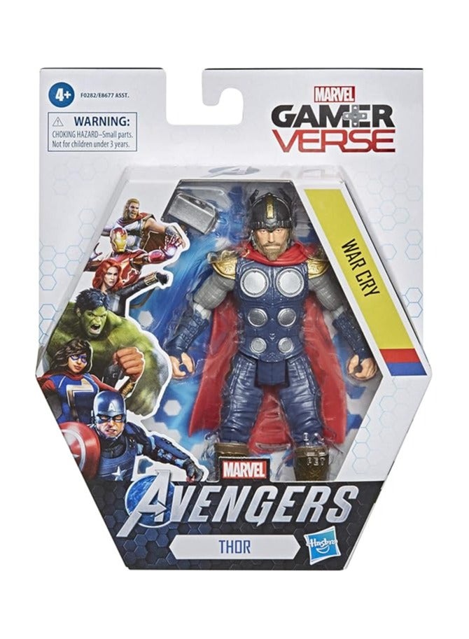 Marvel Gamer Verse Thor War Cry 6in Action Figure - Image 3
