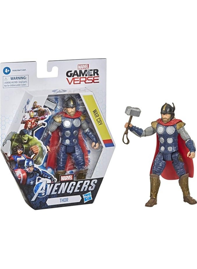 Marvel Gamer Verse Thor War Cry 6in Action Figure - Image 2