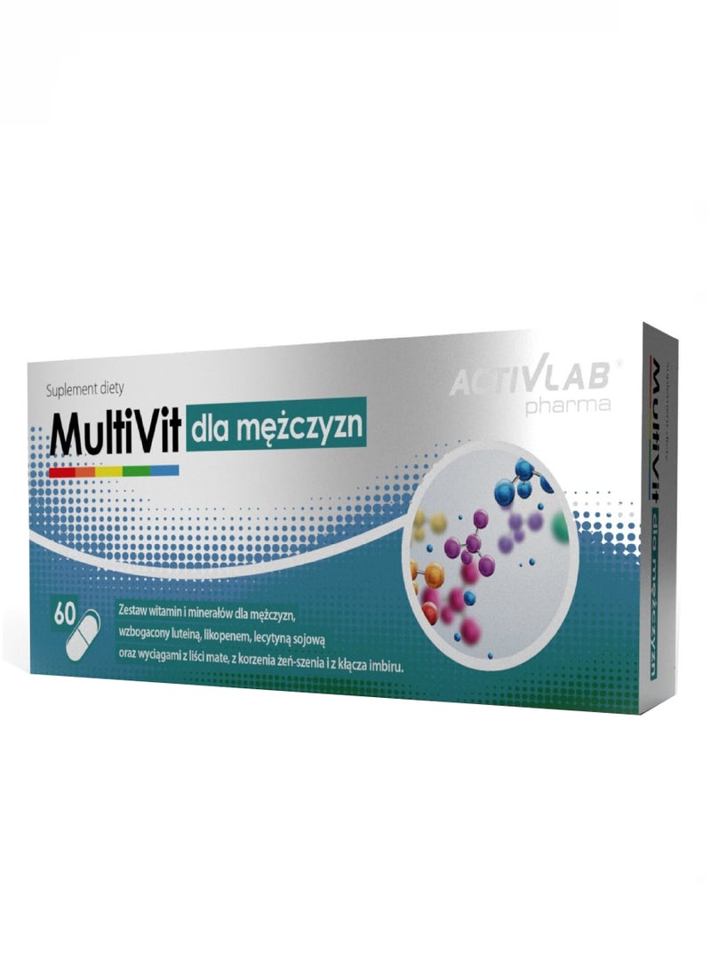 ACTIVLAB Multivit For Men Cap 60'S