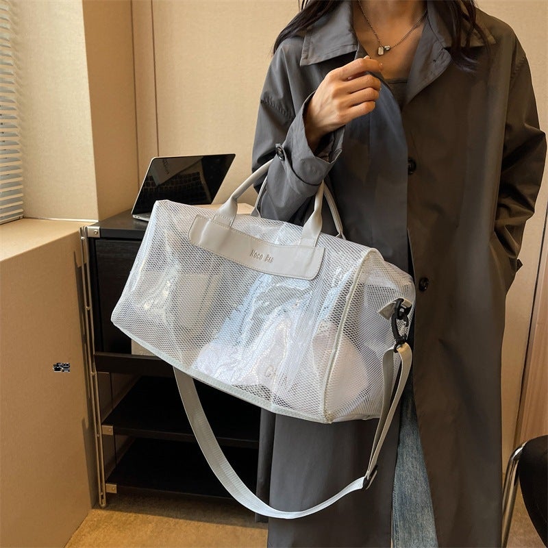 Jelly Transparent Large Capacity Travel Duffel Bag - Image 5