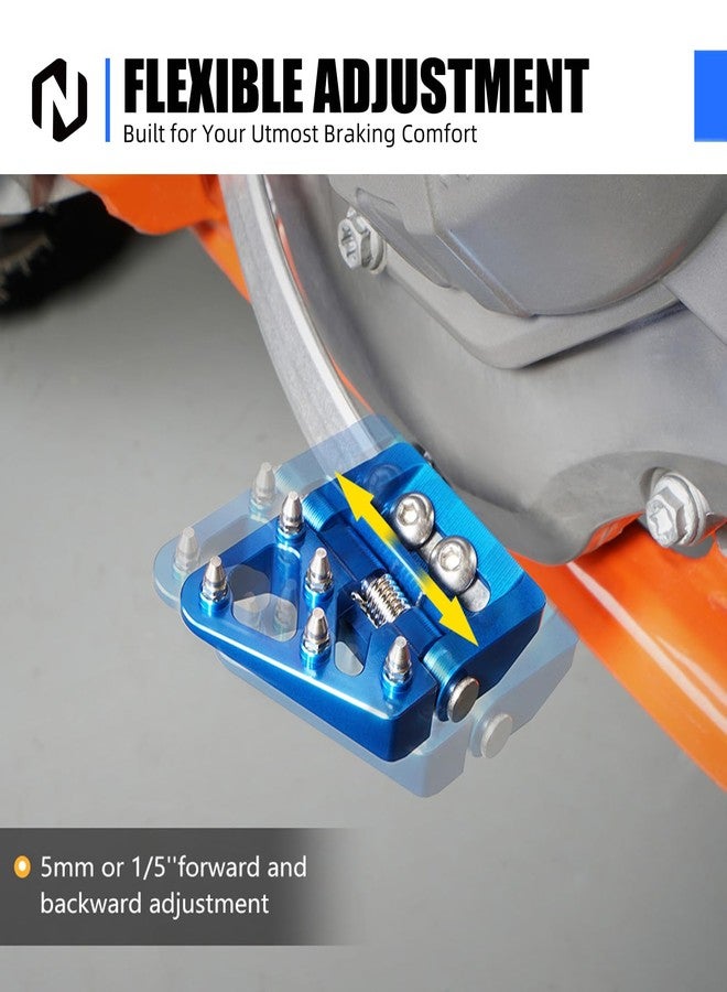 NICECNC Dirt Bike Brake Pedal Tip Foldable Compatible with Husqvarna 125-501 FC/TC 2016 125-501 TE/TE i/FE/TX/FX/TC/FC 2017-2024,See Fitment - Image 5