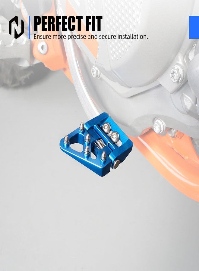 NICECNC Dirt Bike Brake Pedal Tip Foldable Compatible with Husqvarna 125-501 FC/TC 2016 125-501 TE/TE i/FE/TX/FX/TC/FC 2017-2024,See Fitment - Image 2