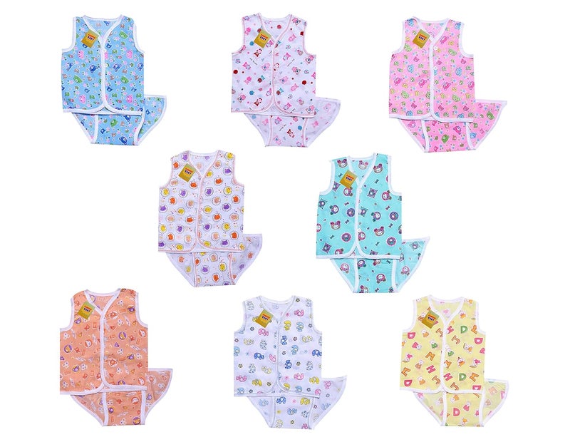 Fareto New Born Baby Combo of 5 Summer Season Foremost Used Items in Single Packet. PID- Yellow(0-6 Months) Total Items: 30 - Image 4