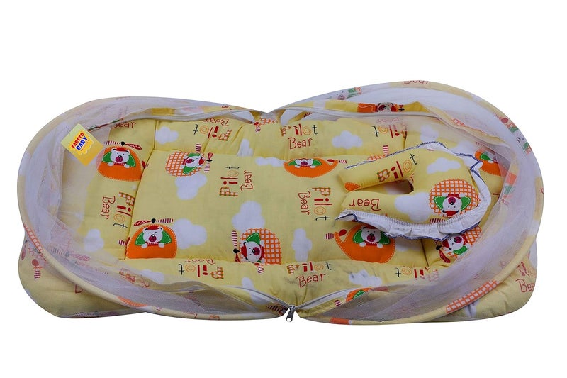 Fareto New Born Baby Combo of 5 Summer Season Foremost Used Items in Single Packet. PID- Yellow(0-6 Months) Total Items: 30 - Image 2