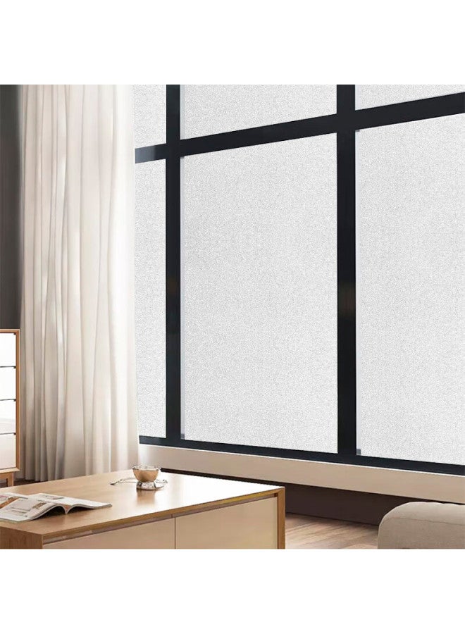 Ouma Frosted Glass Privacy Film, Window Sticker, Bathroom Privacy Paper, Light-transmitting But Not Transparent, 0.6*2 Meters - Image 1