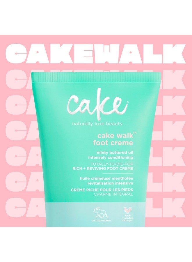 Cake Beauty Walk Triplemint Foot Crème, 3.5 Fluid Ounce - Image 2