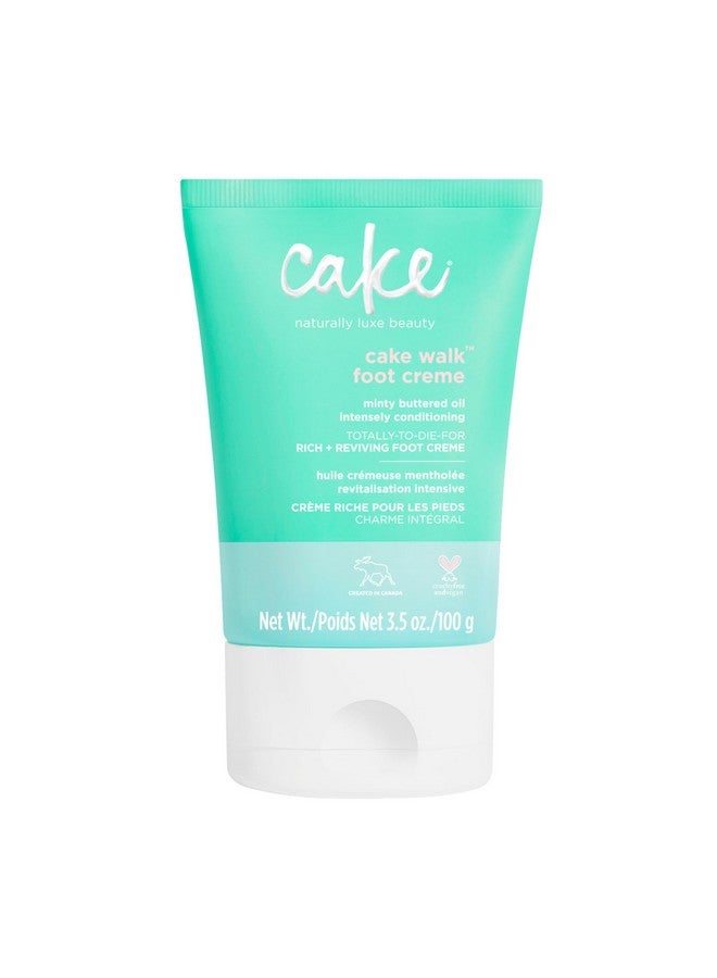 Cake Beauty Walk Triplemint Foot Crème, 3.5 Fluid Ounce - Image 1