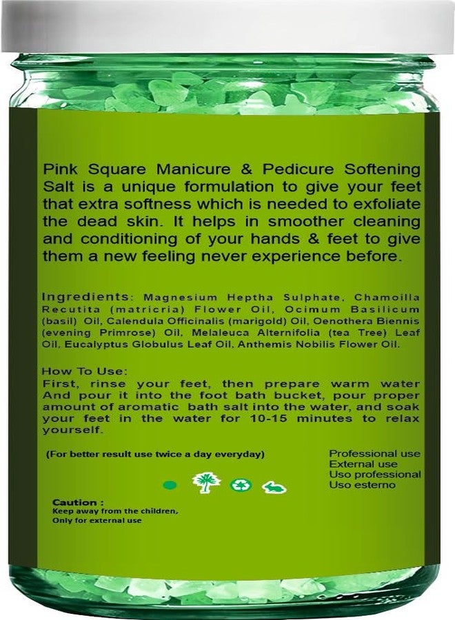 Pink Square Detoxifying Aromatic Bath Salt for Women and Men (Pack of 1, Each 200 Grams)|Bath Salt for Pain Relief, for Body Pain Relief & Stress, Negative Energy & Relaxatation, for Aura Cleansing| - Image 5