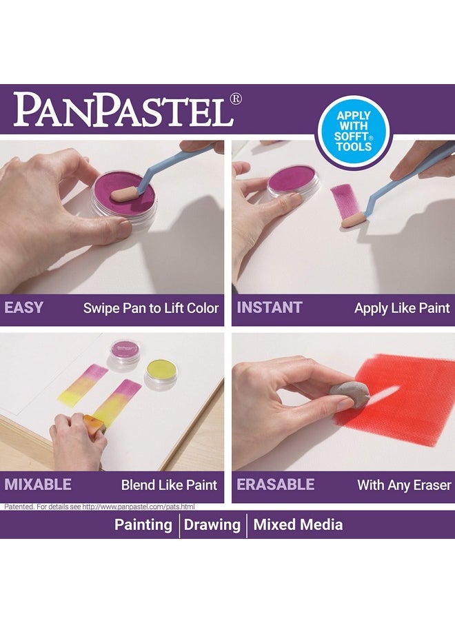 Panpastel - 30083 Lia Griffith 7 Color Ultra Soft Artist Pastel Designer Kit W/Sofft Tools & Palette - Image 1