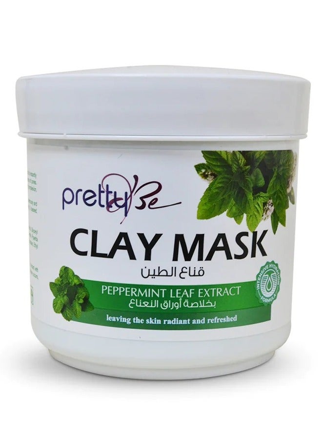 Pretty Be Clay Mask Peppermint Leaf Extract 600 ml