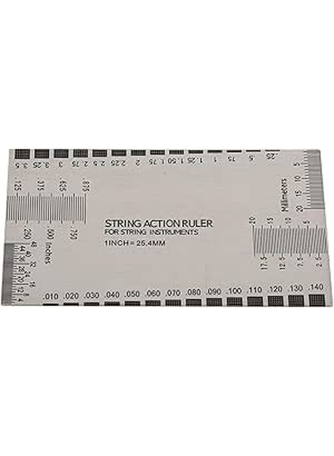 Guitar Bass String Gauge Tool with Fret Protectors Set for Accurate Measurement Durable DIY Luthiers - Image 1