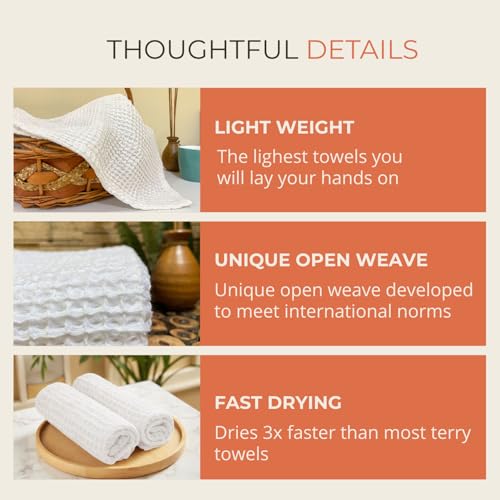 HAMELIN Ultra Soft, Super Absorbent, Antibacterial, Hypoallergenic Face Towel for Men & Women | The Ezra Face Towels (Set of Two) | Quick Dry Towels for Facewash, Gym & Travel - (Pearl White) - Image 5